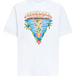 T-shirt Innocence Triangle in bianco Casablanca - uomo 