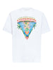 T-shirt Innocence Triangle in bianco Casablanca - uomo