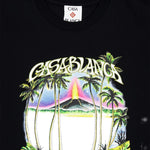 T-shirt con stampa in nero Casablanca - uomo 