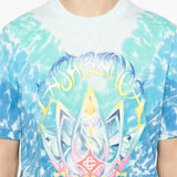 T-shirt con stampa in blu Casablanca - uomo 
