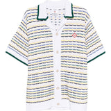 Camicia a righe in bianco Casablanca - uomo 