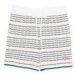 Shorts a fantasia in bianco Casablanca - uomo 