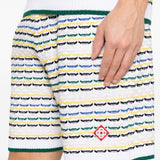 Shorts a fantasia in bianco Casablanca - uomo 