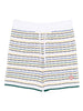 Shorts a fantasia in bianco Casablanca - uomo