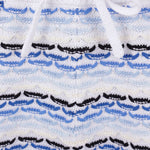 Pantaloncini a righe con logo a rombo in blu Casablanca - uomo 