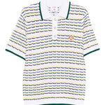 Polo a righe  in bianco Casablanca - uomo 