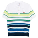 Polo a righe  in bianco Casablanca - uomo 