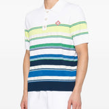 Polo a righe  in bianco Casablanca - uomo 