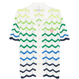Camicia all'uncinetto multicolor Casablanca - uomo 