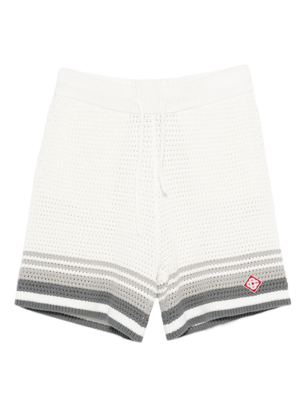 Shorts a righe in bianco Casablanca - uomo 