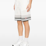 Shorts a righe in bianco Casablanca - uomo 