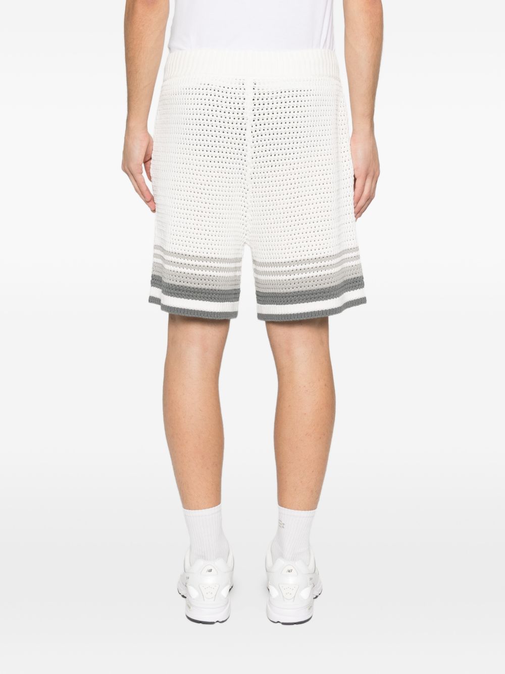 Shorts a righe in bianco Casablanca - uomo 