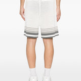 Shorts a righe in bianco Casablanca - uomo 