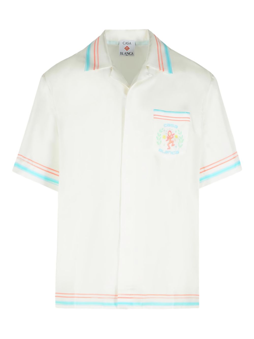 Camicia con stampa Dance Joy in bianco Casablanca - uomo 