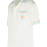 Camicia con stampa Dance Joy in bianco Casablanca - uomo 
