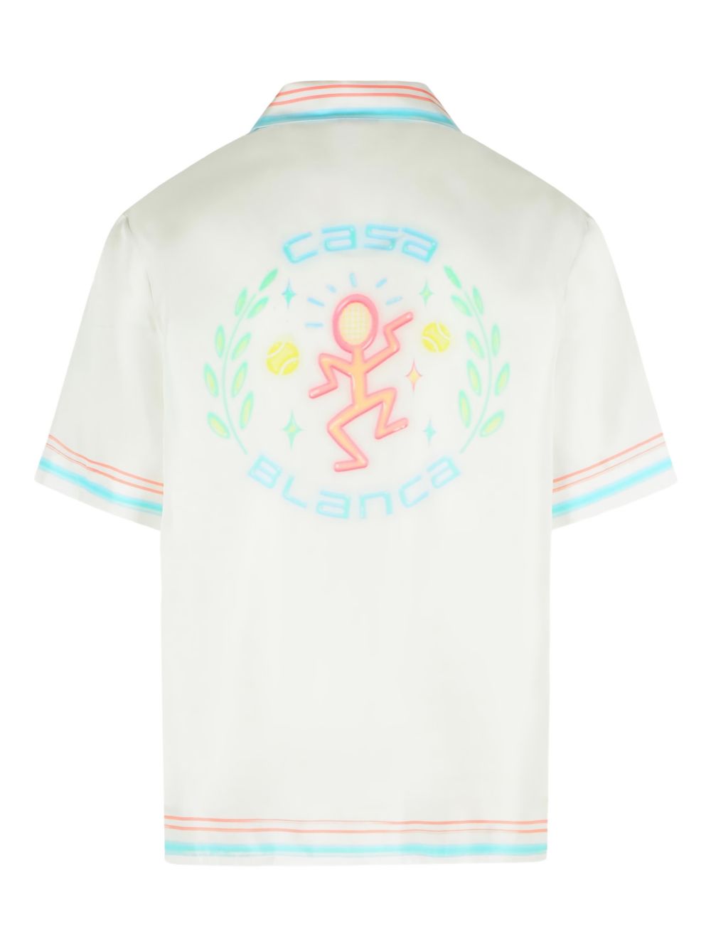 Camicia con stampa Dance Joy in bianco Casablanca - uomo 