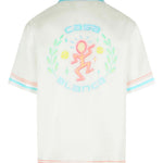 Camicia con stampa Dance Joy in bianco Casablanca - uomo 