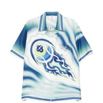 Camicia The Art of the Serve in blu Casablanca - uomo 