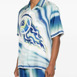 Camicia The Art of the Serve in blu Casablanca - uomo 