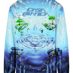 Camicia Lost Atlantis in blu Casablanca - uomo 