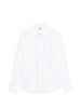 Camicia con stampa monogram in bianco Casablanca - uomo