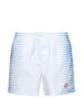 Casablanca White Elasticated Waist Swim Shorts - Men