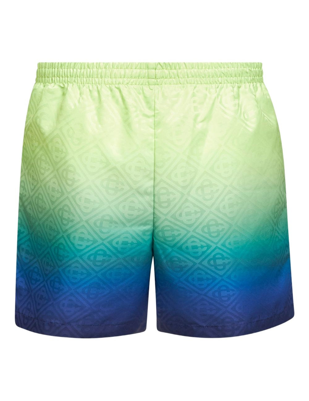 Costume da bagno con ricamo in verde e bianco Casablanca - uomo 