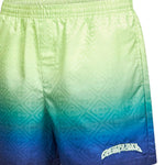 Costume da bagno con ricamo in verde e bianco Casablanca - uomo 