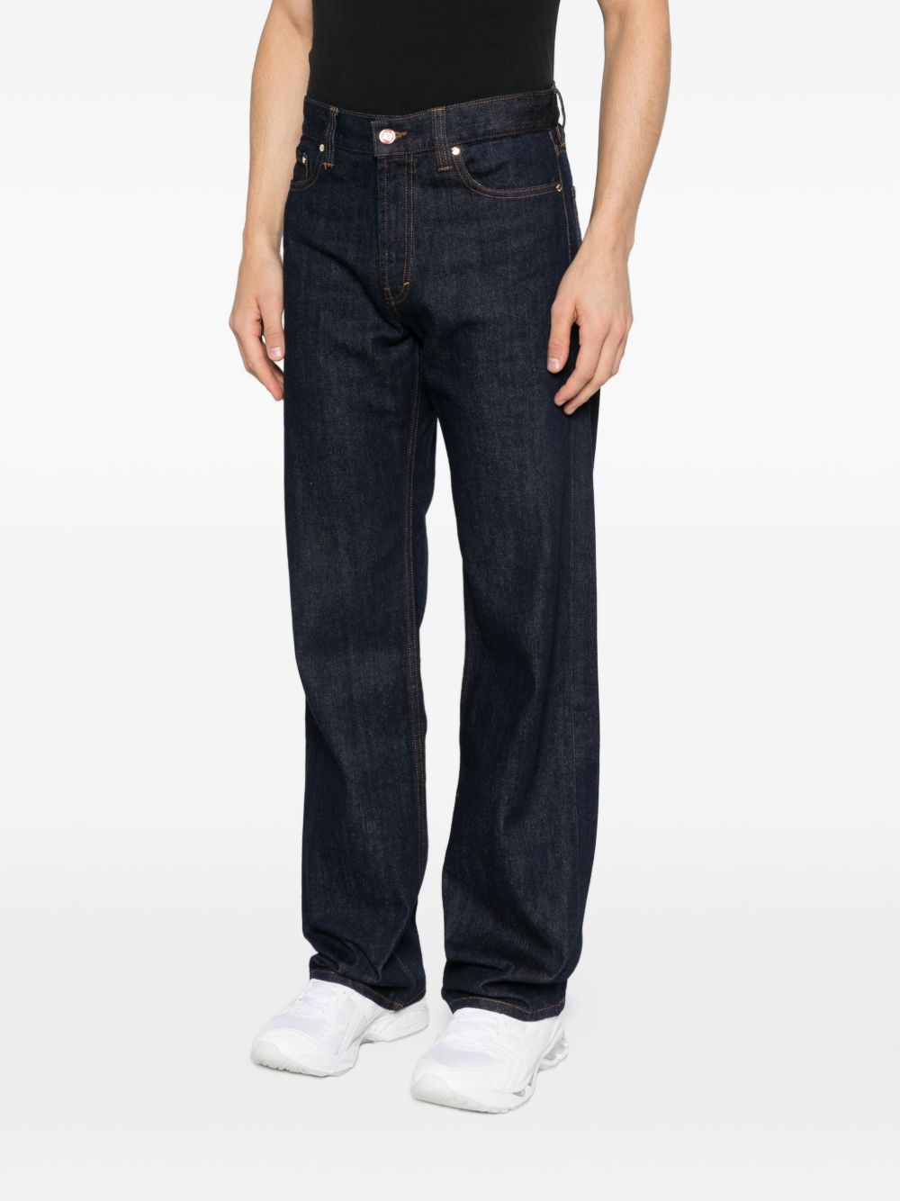 Jeans a gamba dritta in blu Casablanca - uomo 