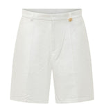Shorts con monogramma in bianco Casablanca - uomo 