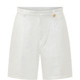 Shorts con monogramma in bianco Casablanca - uomo 