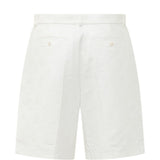Shorts con monogramma in bianco Casablanca - uomo 