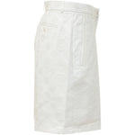 Shorts con monogramma in bianco Casablanca - uomo 