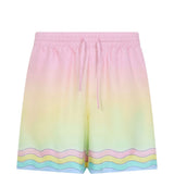 Shorts con coulisse  in multicolore Casablanca - uomo 
