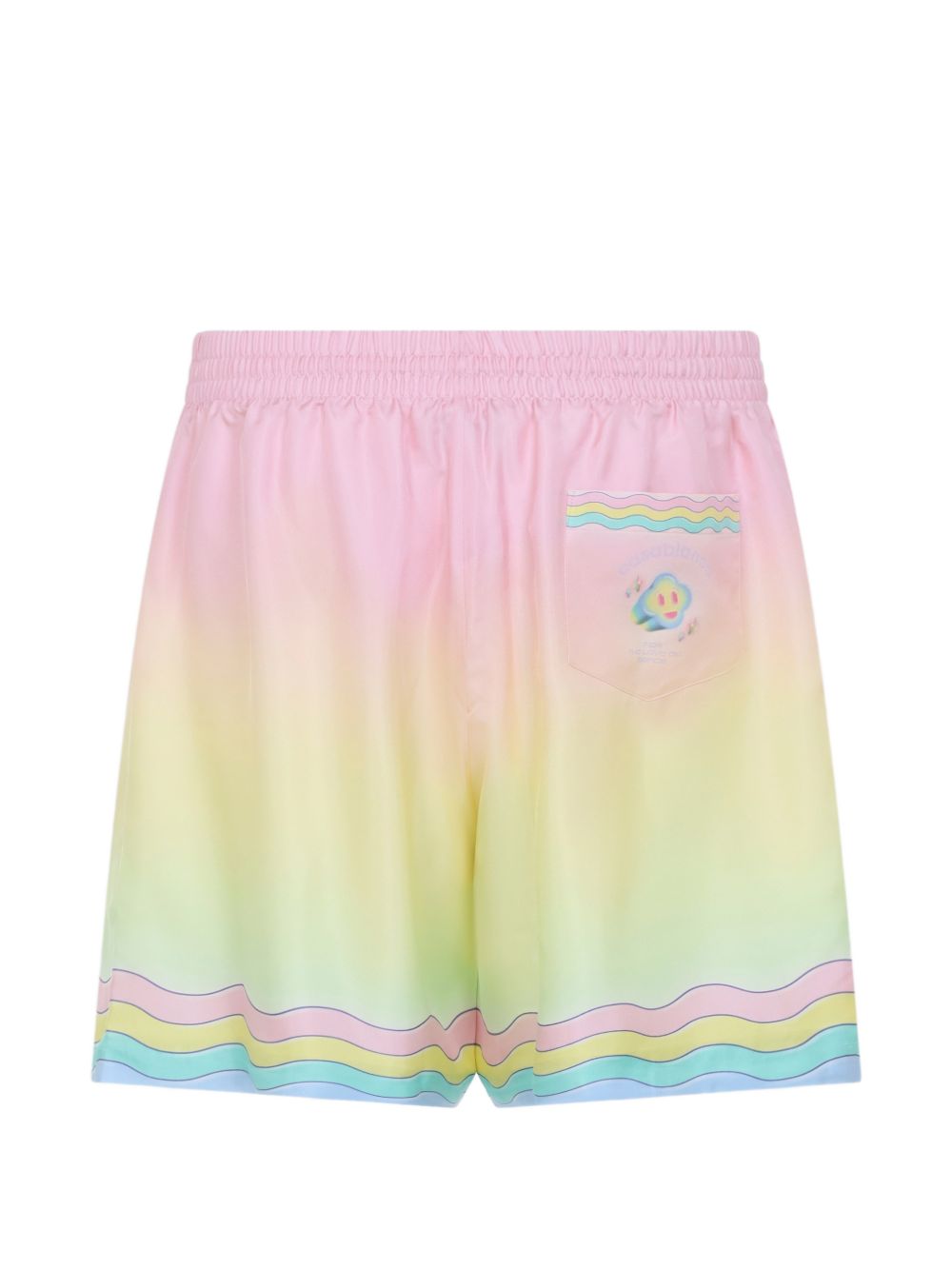 Shorts con coulisse  in multicolore Casablanca - uomo 