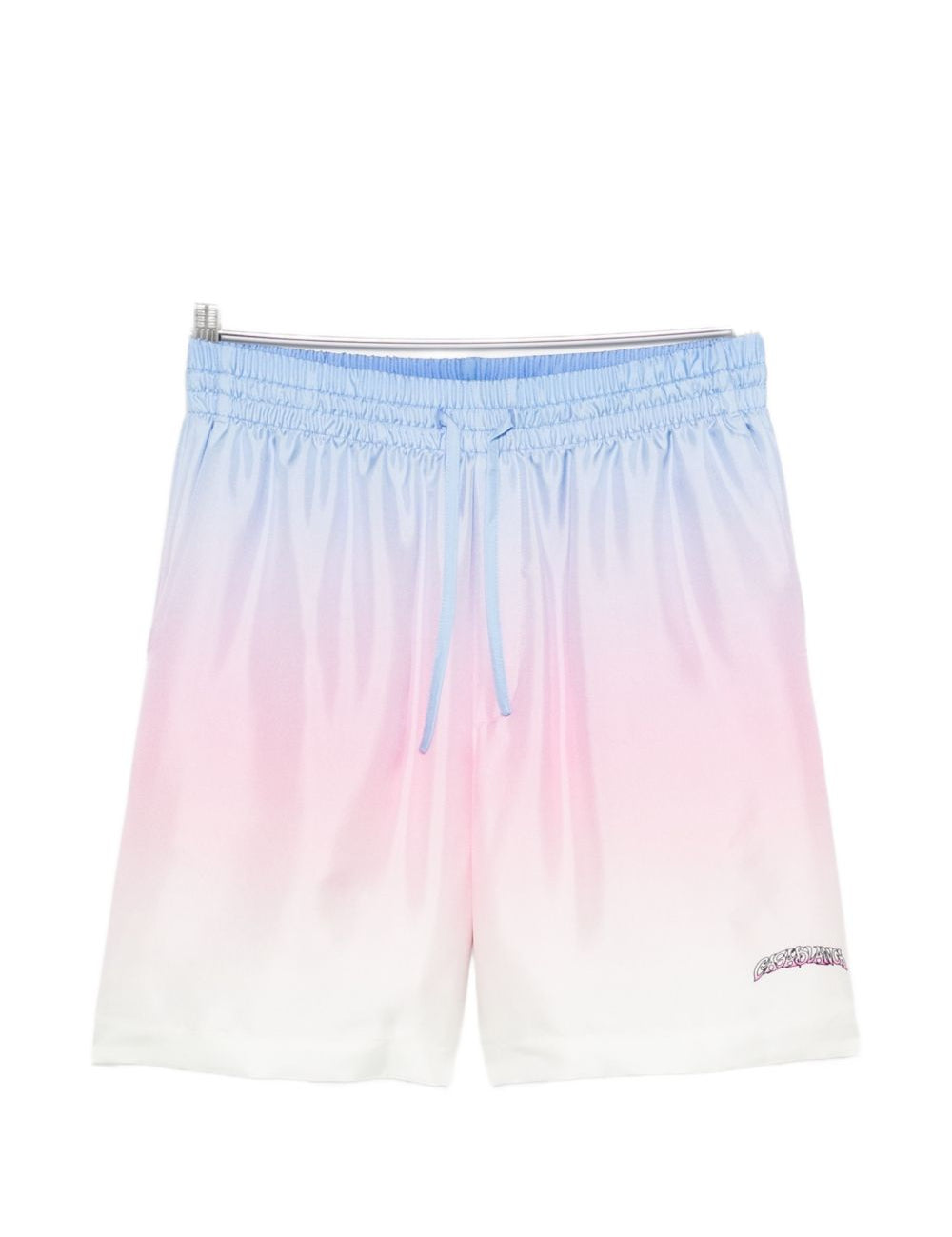 Shorts volcado con coulisse gradiente in multicolore Casablanca - uomo 