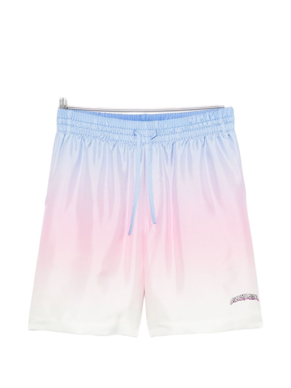 Shorts volcado con coulisse gradiente in multicolore Casablanca - uomo 