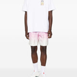 Shorts volcado con coulisse gradiente in multicolore Casablanca - uomo 