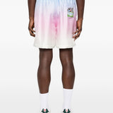 Shorts volcado con coulisse gradiente in multicolore Casablanca - uomo 