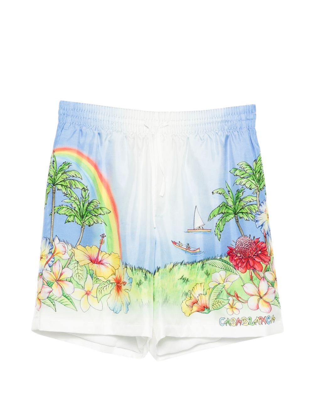 Pantaloncini stampati aloha in multicolore Casablanca - uomo 