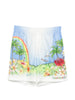 Pantaloncini stampati aloha in multicolore Casablanca - uomo