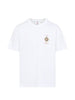 T-shirt con stampa in bianco Casablanca - uomo