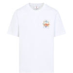 T-shirt a fiori in bianco Casablanca - uomo 