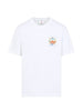 T-shirt a fiori in bianco Casablanca - uomo