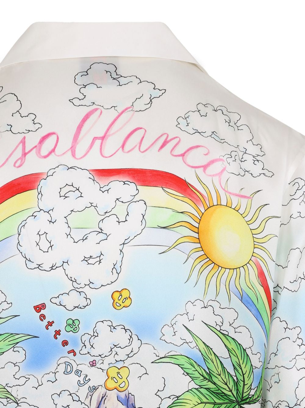 Camicia a maniche lunghe con stampa multicolor Casablanca - uomo 