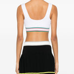 Top a righe a costine in bianco Casablanca - donna 