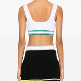 Top a righe a costine in bianco Casablanca - donna 