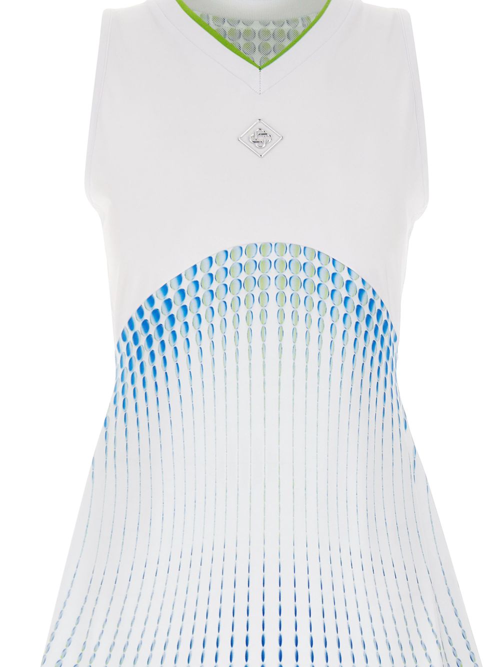 Abito corto con logo x Martin Naumann in bianco Casablanca - donna<BR/><BR/> 