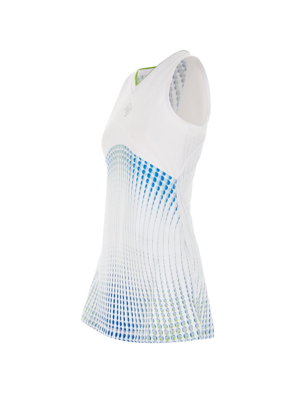 Abito corto con logo x Martin Naumann in bianco Casablanca - donna<BR/><BR/> 