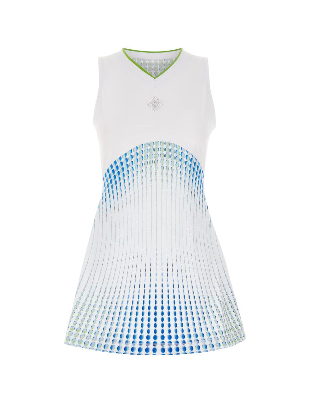Abito corto con logo x Martin Naumann in bianco Casablanca - donna<BR/><BR/> 